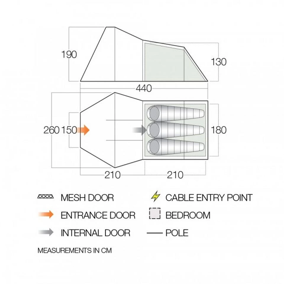 Vango Galaxy 300 Tent - Image 2