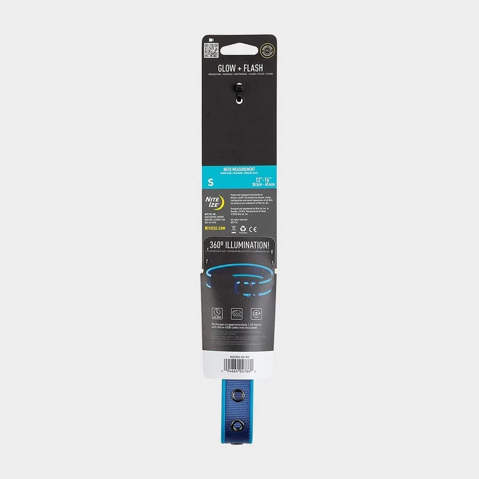 Nitedog LED Rechargeable Collar Blu - Image 5