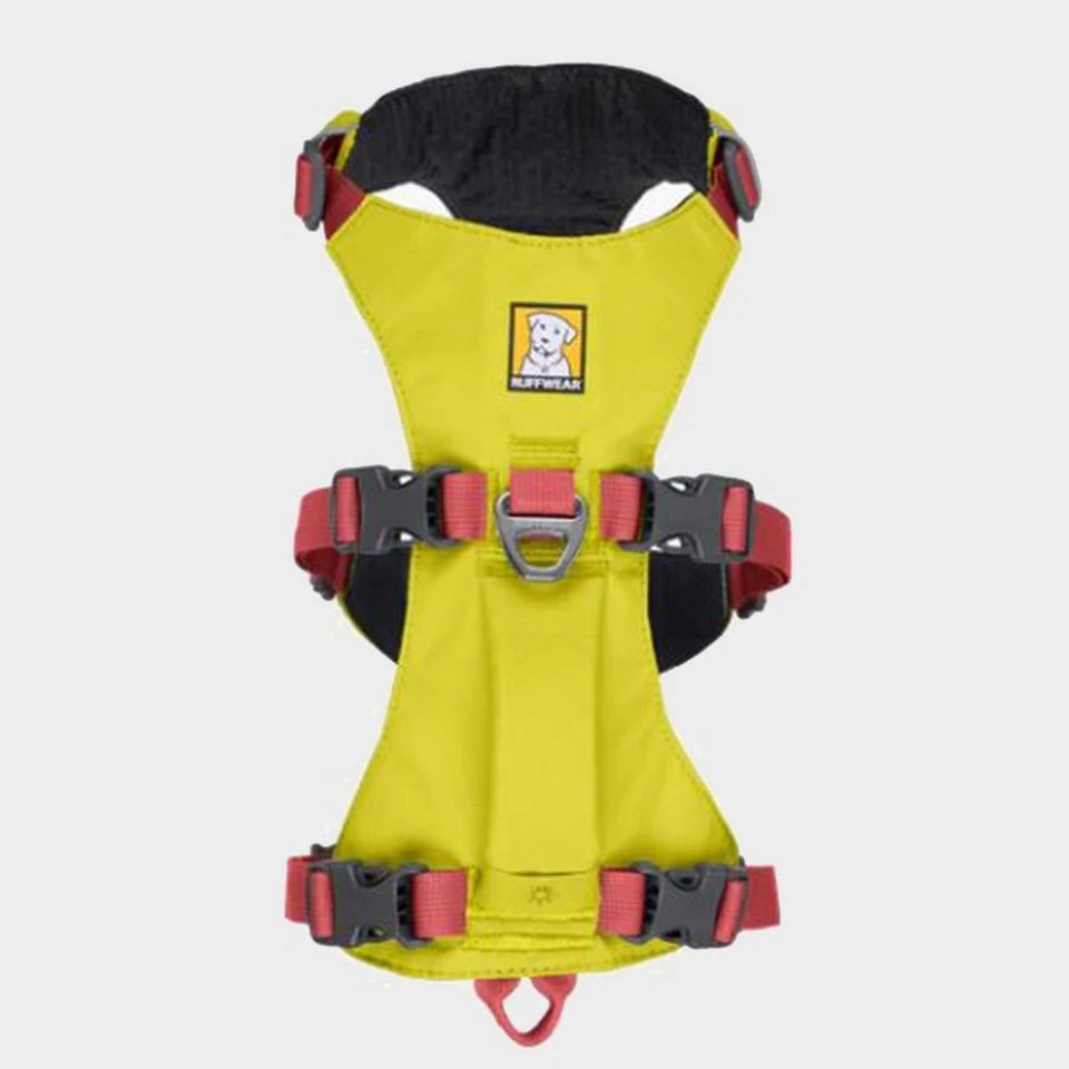 Ruffwear Flagline Harness With Handle Yellow/Red - Image 2