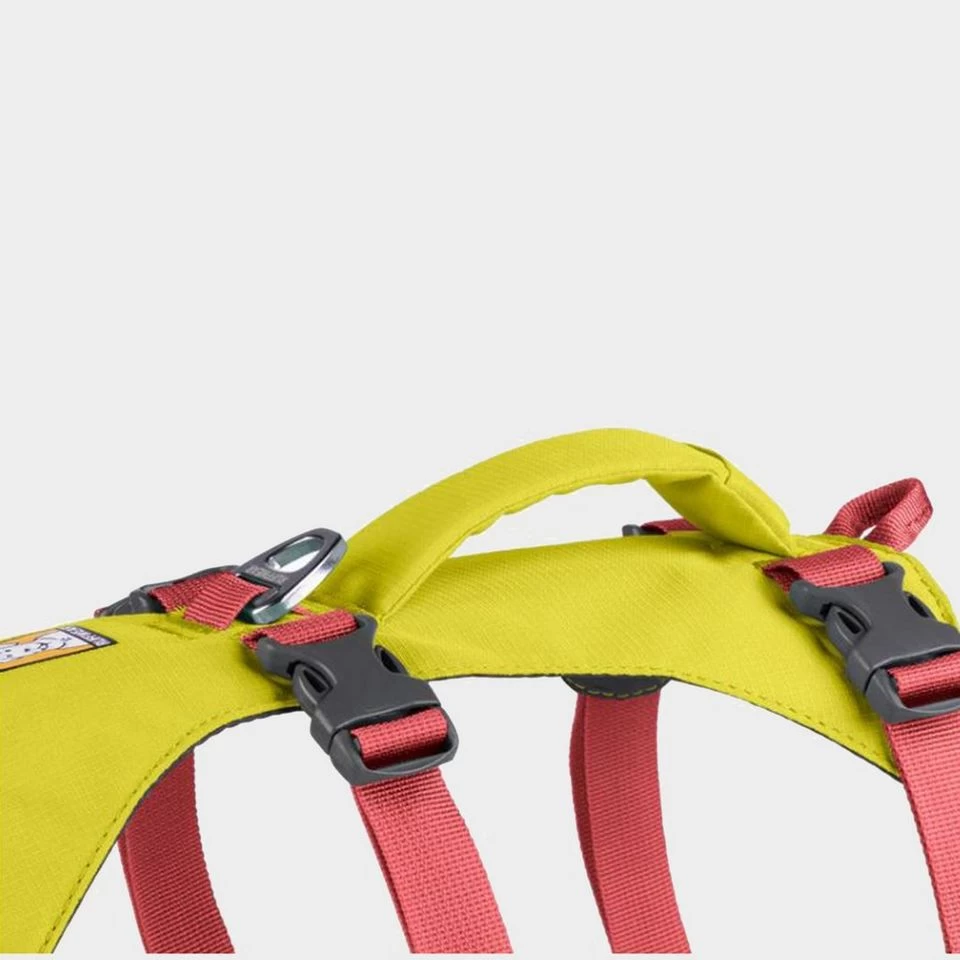 Ruffwear Flagline Harness With Handle Yellow/Red - Image 5